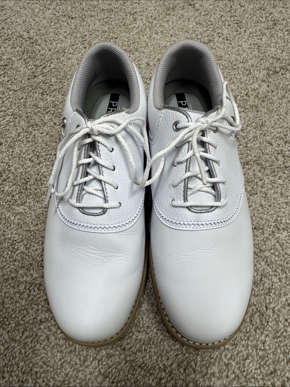 FootJoy White Women's Golf Shoes NWOT!! Never worn.  Size 8.5 wide.